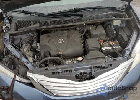 2017 Toyota Sienna Xle из США, поврежденный, VIN 5TDYZ3DC2HS836433